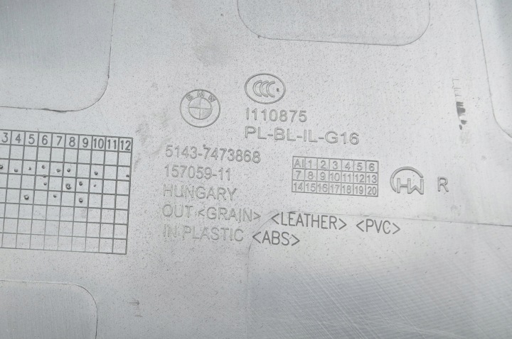 фото №13, Bmw 8 g16 gran купе захист стійка права 9493836 7473868