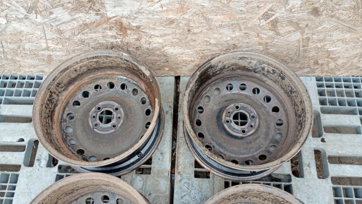 фото №14, Диск сталевий fiat oem номер 7.0" x 16" 4x98