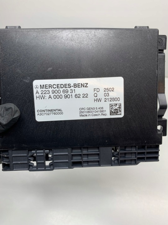 фото №7, Mercedes w206 w223 w232 модуль блок управления коробкой передач a2239006931