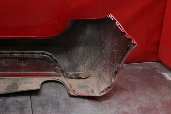фото №12, Задній бампер червоний 1l0807421c seat leon 2 ii fr 05-12