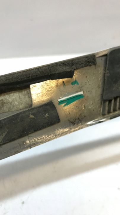 фото №12, Tesla s 12-16 планка накладка хром крышки 1025776-00-a