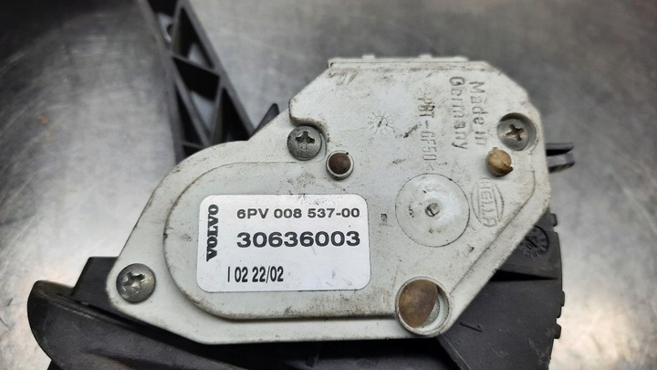 фото №5, Потенциометр газа volvo s60 v70 ii 30636003