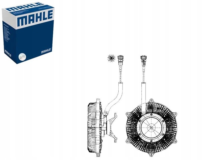 фото №1, Сцепление вентилятора радиатор mercedes actros mp4 mp5 antos arocs