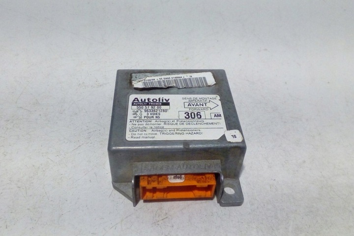 фото №1, Модуль подушка безопасности peugeot 306 хэтчбек 7a, 7c, n3, n5 550579200 1.9l дизель