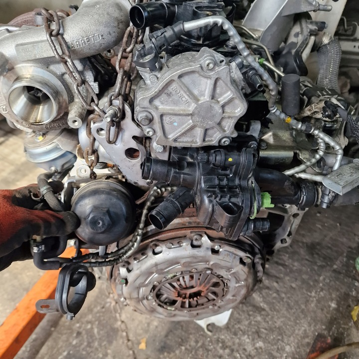 фото №8, Двигатель комплектный citroen peugeot 1.6 e-hdi 10jbeg