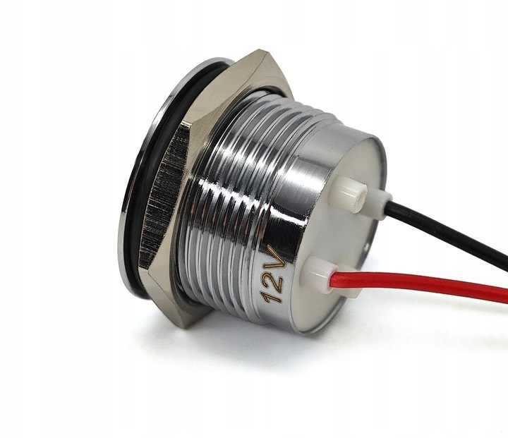 фото №9, Индикатор панели распределительной led 12v 22mm красная