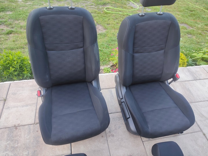 фото №9, Сидіння диван перед зад комплект з подушками подушка безпеки nissan qashqai ii j11