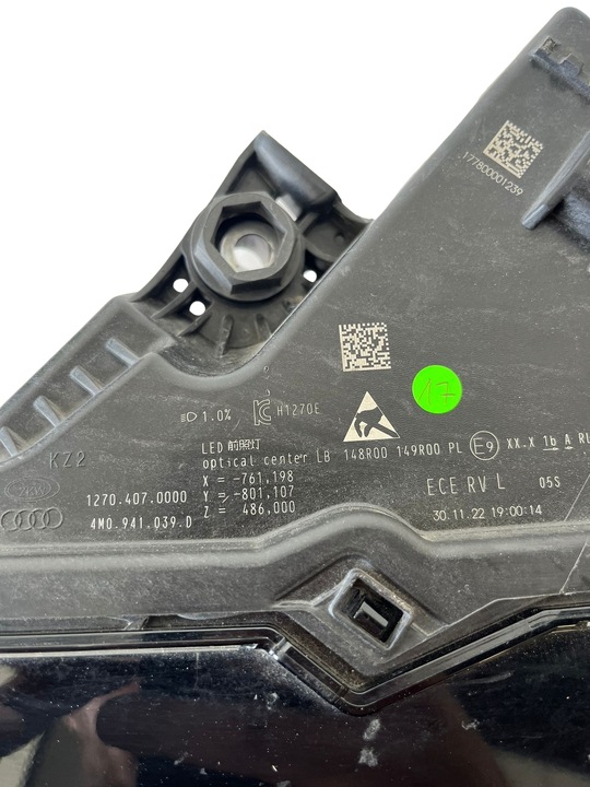 фото №15, Лампа передня ліва audi 4m0941039d