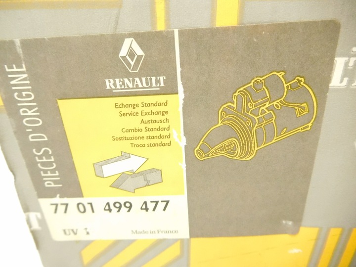 фото №8, Стартер renault clio ii scenic i 19 7701499477