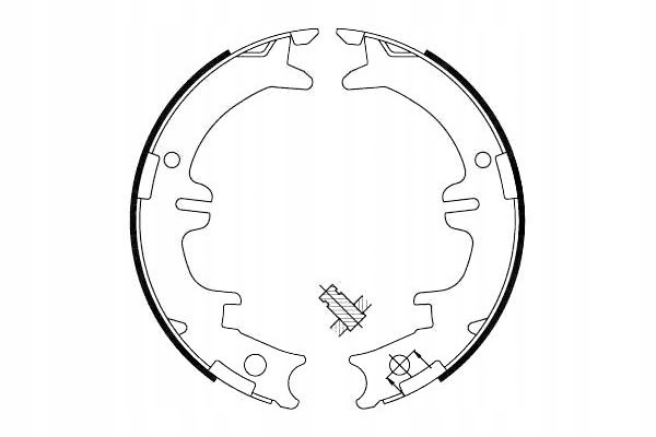 фото №1, Nk 2745644 набір гальмівна колодка гальмівних, гальмо postojowy