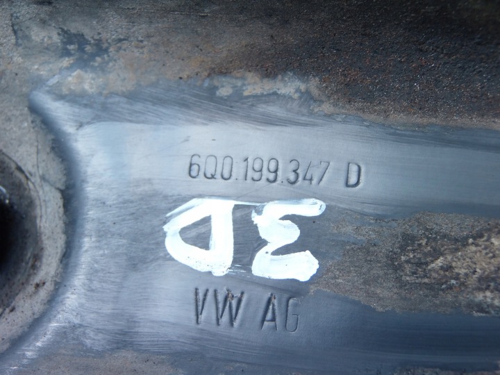 фото №4, Візок підрамник двигуна 6q0199347d vw polo 9n iv eu 1.2 benz