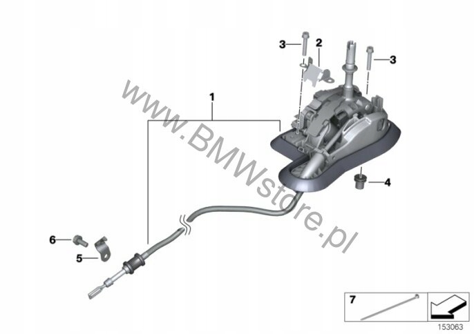 фото №11, Bmw 5 e60 e61 3.0 530 xd xi 4x4 домкрат зміни селектор передач 7534992 06r