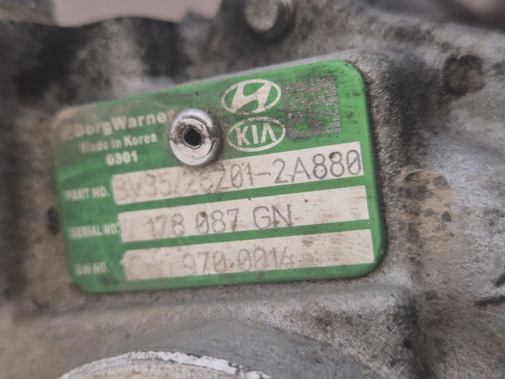 фото №5, Hyundai i30 iii 17- 1.6crdi турбокомпресор / турбіна 28201-2a880