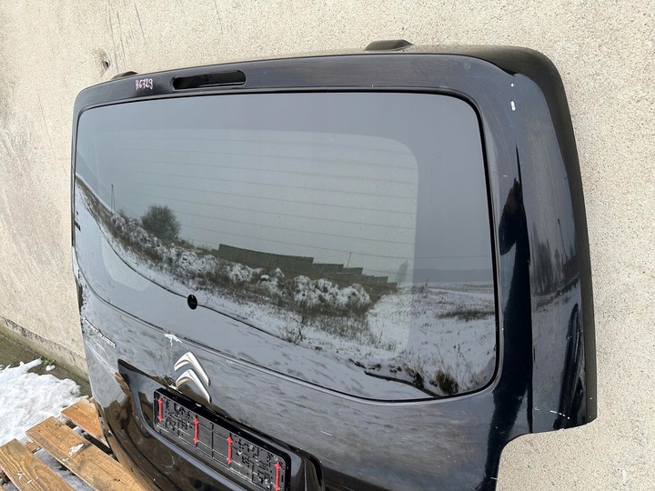 фото №2, Крышка багажника зад задняя citroen jumpy iii 3 expert proace ii + стекло