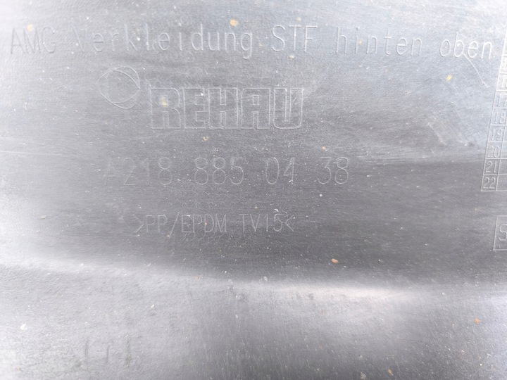 фото №10, Mercedes cls x218 amg рестайлінг універсал a2188850438 бампер зад оригінал.