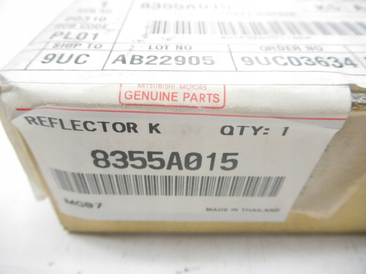 фото №12, Свет отражающие задние левое mitsubishi l200 oem номер 8355a015