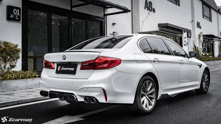 фото №12, Карбоновий спойлер спойлер кришки bmw g30 f90 m5 стиль
