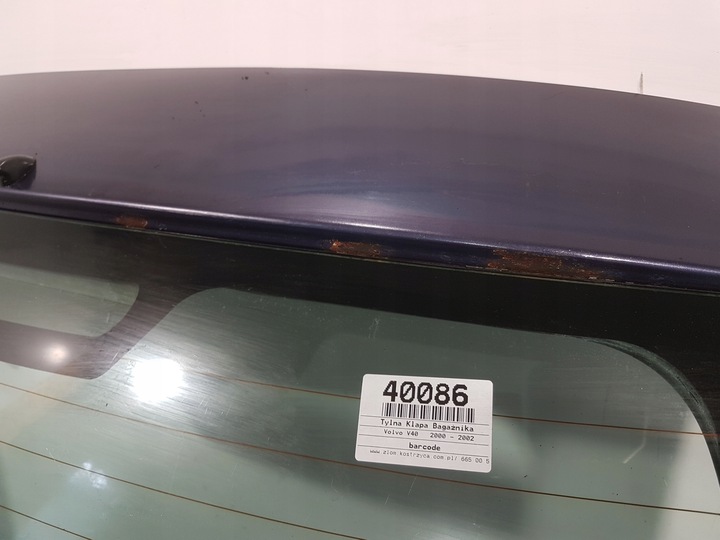 фото №6, Volvo v40 i рестайлинг универсал задняя крышка багажника