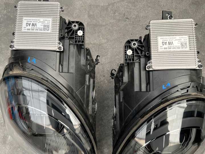 фото №7, Porsche 992 carrera led matrix систем лампы перед