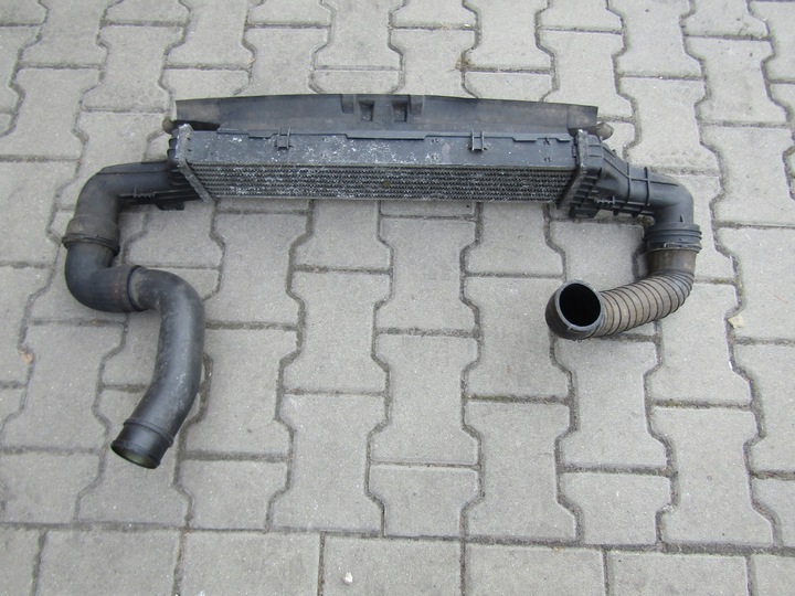 фото №1, 3 mercedes w210 2.0k компресор радіаторів інтеркулер 2x шланг повітря