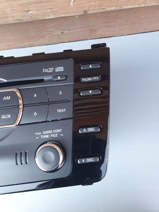 фото №5, Радіо радіопрогравач cd mazda 6 ii ger4669rx