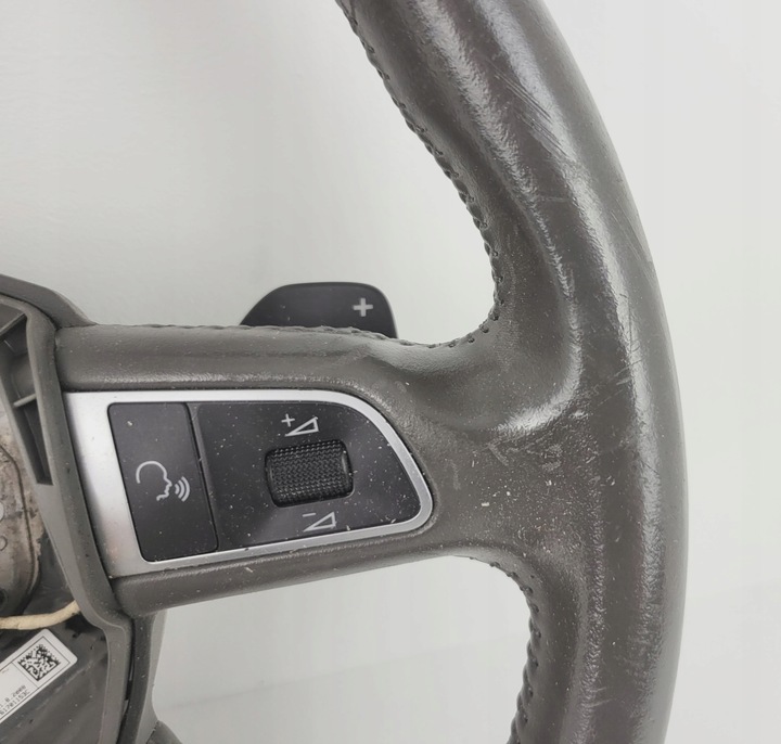 фото №11, Audi a8 d3 q7 a6 c6 рестайлінг кермо пелюстки сірий