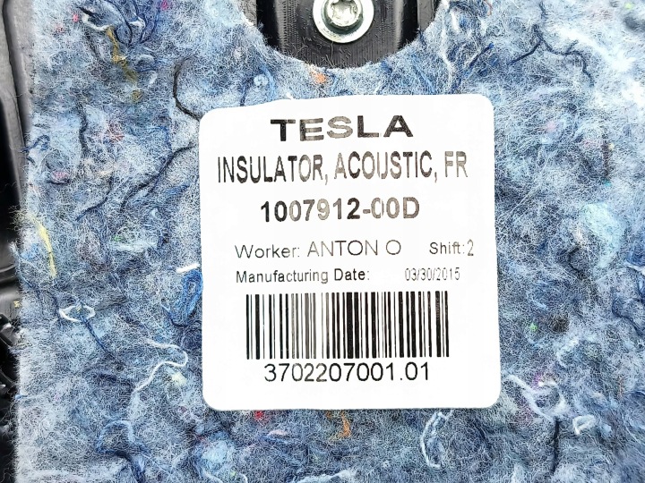 фото №10, Tesla модель s 2015 карта дверь передних 100791200d