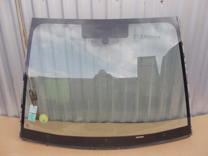 фото №1, Citroen c3 picasso стекло лобовое передняя часть демонтаж
