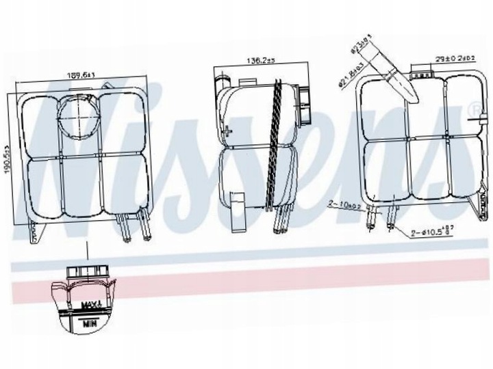 фото №2, Бачок розширювальний ford c-max i mk1 1.6 focus c-max 1.6