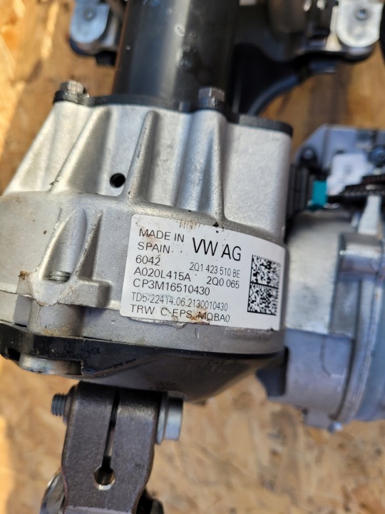 фото №5, Колонка підсилювач електричні vw polo 2g 2q1423510be