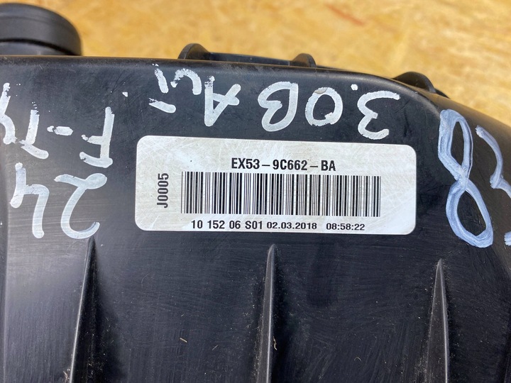 фото №14, Корпус фільтра повітря права jaguar f-type x152 3.0b v6 ex53-9c662-ba