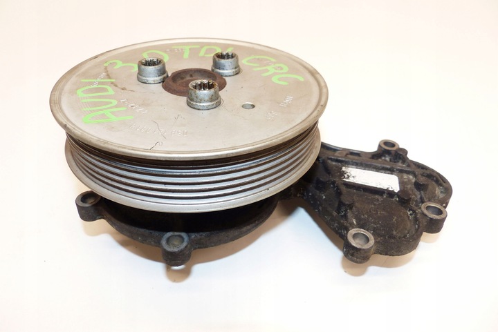 фото №1, Audi q7 4l 3.0 tdi 245km crc crca насос воды + колесо ременное