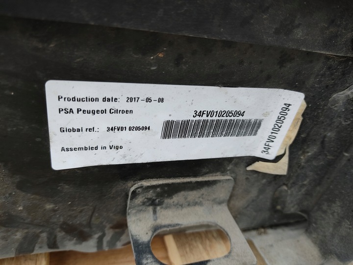 фото №10, Батарея акумулятор partner berlingo iii 9 kwh 9804124880 9804190280 2012-18