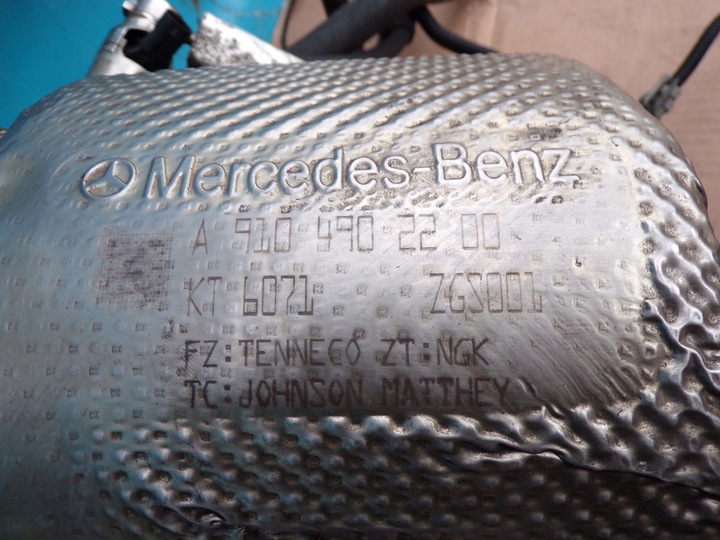 фото №12, Sprinter 910 907 2.2 cdi каталізатор фільтр частинок твердих dpf комплектний