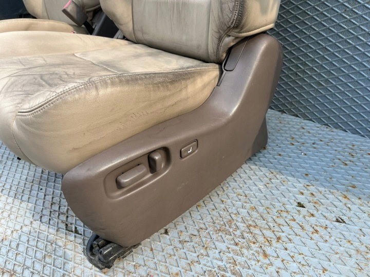 фото №15, Toyota land cruiser j95 5d сидіння сидіння шкіряні бежевий європа 96-02r