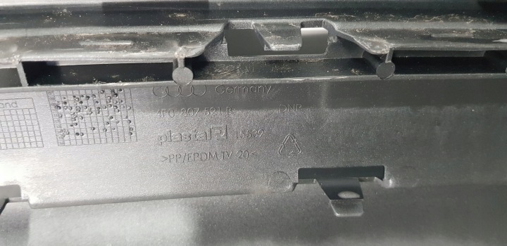 фото №11, Audi a6 c6 4f0 спойлер бампера дифузор зад заднє 4f0807521b