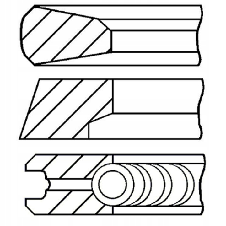 фото №1, Кільця поршневі rvi kerax, magnum