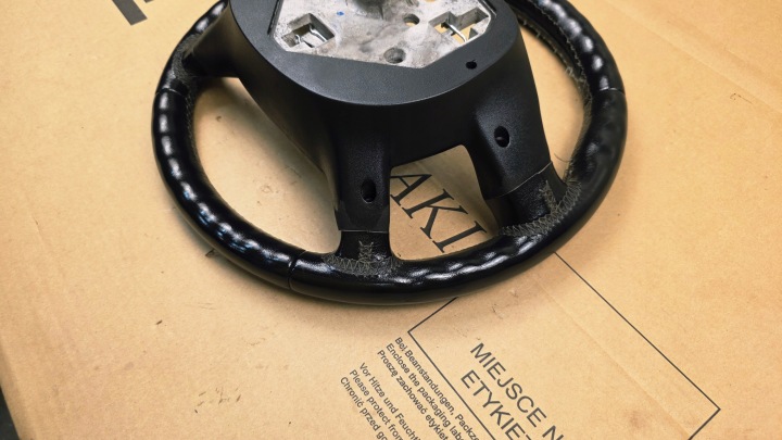 фото №13, Ford mondeo mk4 2007 - 2010 год s-max mk1 2006 - 2010 r руль кожаный