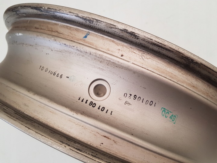 фото №12, Koło диск перед передняя honda cbf 1000 sc58 sc64 600 pc43 06-10 2006-2013