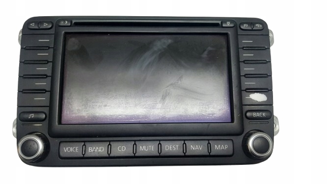 фото №1, Vw passat b6 sedan радио cd навигация 1k0035197b