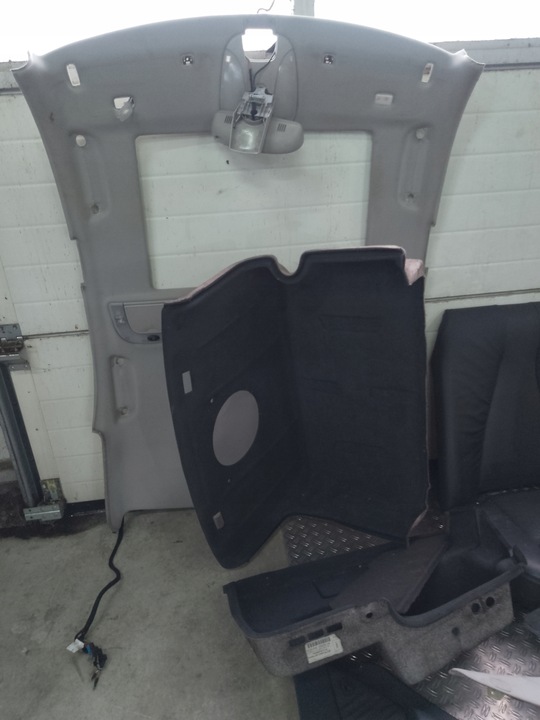 фото №13, Mercedes w220 рестайлинг 02- сиденья обивка обшивки средство комплект