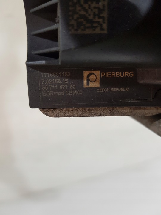 фото №8, Радіаторів вихлопних газів egr peugeot 1.6 ehdi 9671187780