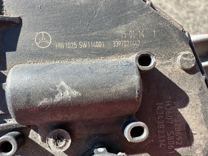 фото №5, Mercedes cls w218 14-18 механізм склоочисника a2128201240