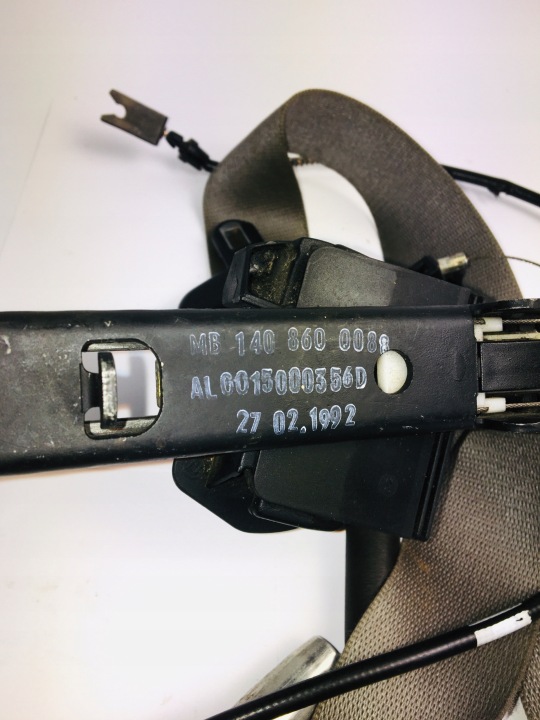 фото №8, Pas безопасности правое prz mercedes w140 s klasa cl c140 купе 1408600088