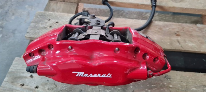 фото №9, Maserati quattroporte vi супорт затискачі гальмівні диски диск зад 350mm