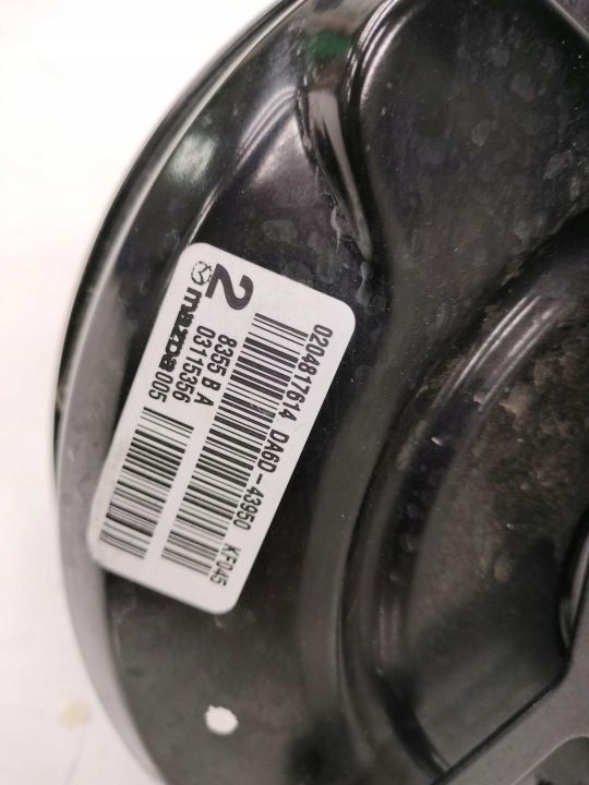 фото №5, Серво головний гальмівний циліндр mazda 2 iii 1.5 19r