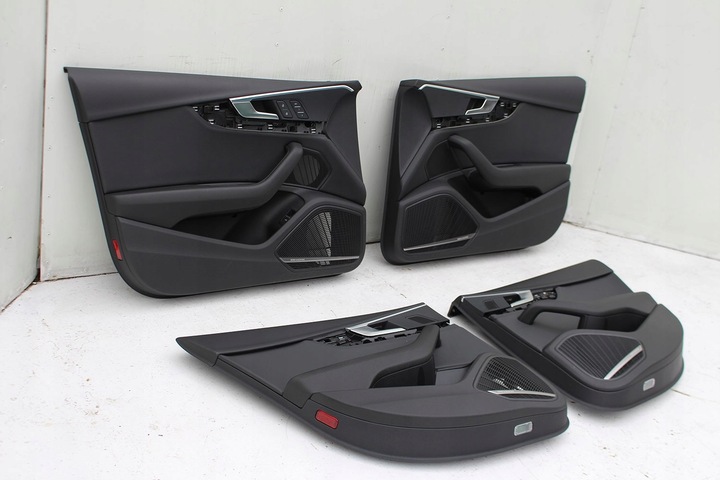 фото №6, Audi a4 8w боковина обшивки дверь дверные обивка универсал allroad 8w9 b9 skór