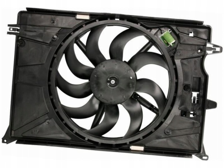 фото №1, Вентилятор радіатор denso der09073