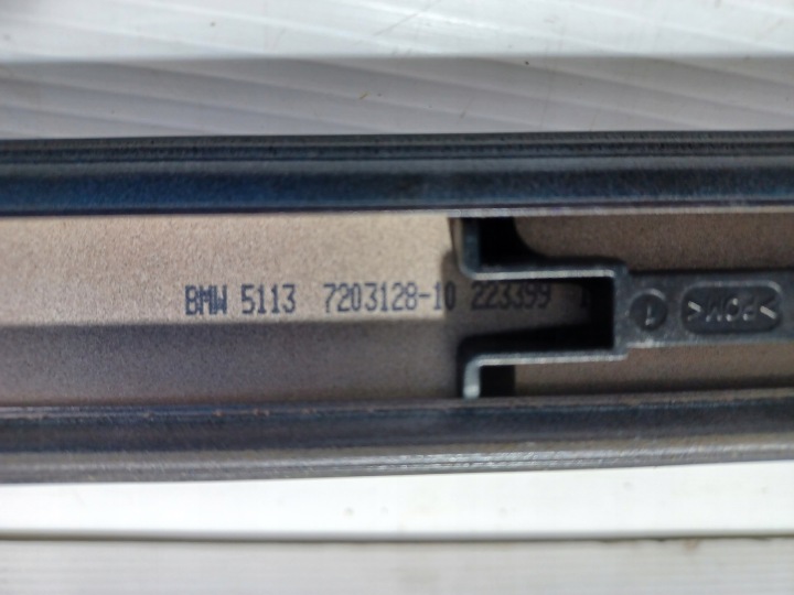 фото №15, Bmw 5 f10 молдинг даху (рейлінг, декоративна накладка) права 7203128 7260950 карбон-чорний