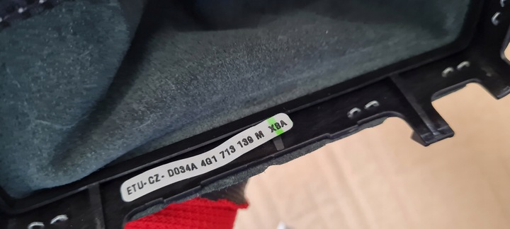 фото №12, S6 c7 a6 4g ручка изменения коробки передач автомат 4g1713139m a7 4g s7